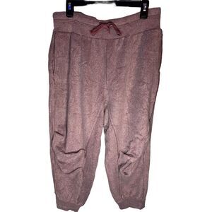 Free People Women's Pink Day Off Jogger Pants Size S Casual Lounge New